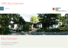Tablet Screenshot of kita-gamsen.de